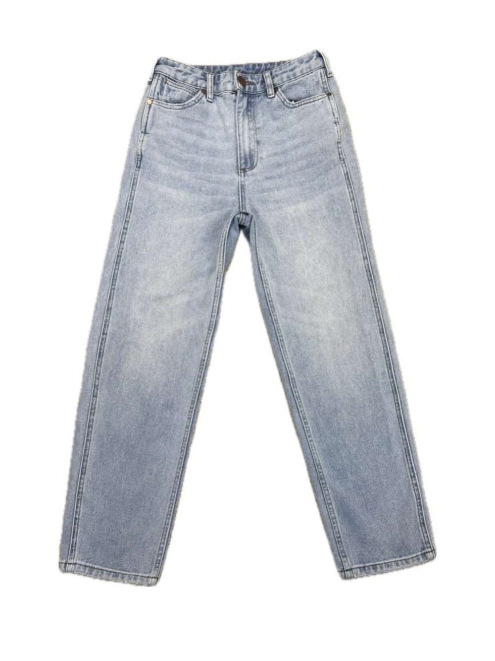 WRANGLER X BILLABONG ~ Women’s Light Wash High Rise Denim Jeans Size 25x26